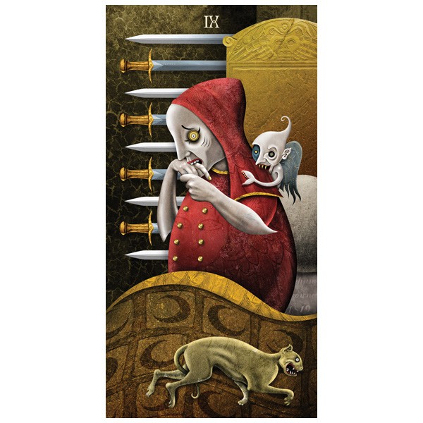 Bộ Bài Deviant Moon Tarot Borderless Edition (Mystic House Tarot Shop)