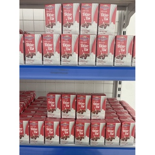 Vỉ 4 hộp 110 ml sữa tươi mộc châu đậu đỏ cam dâu dừa socola có đường ít - ảnh sản phẩm 8
