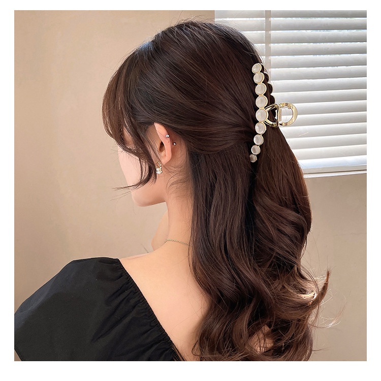 Kẹp Tóc Hàm Cá Mập Bằng Kim Loại - kẹp Tóc Nữ Hottrend Phong Cách Hàn Quốc Cực Xinh Siêu Sang Chảnh - KT02