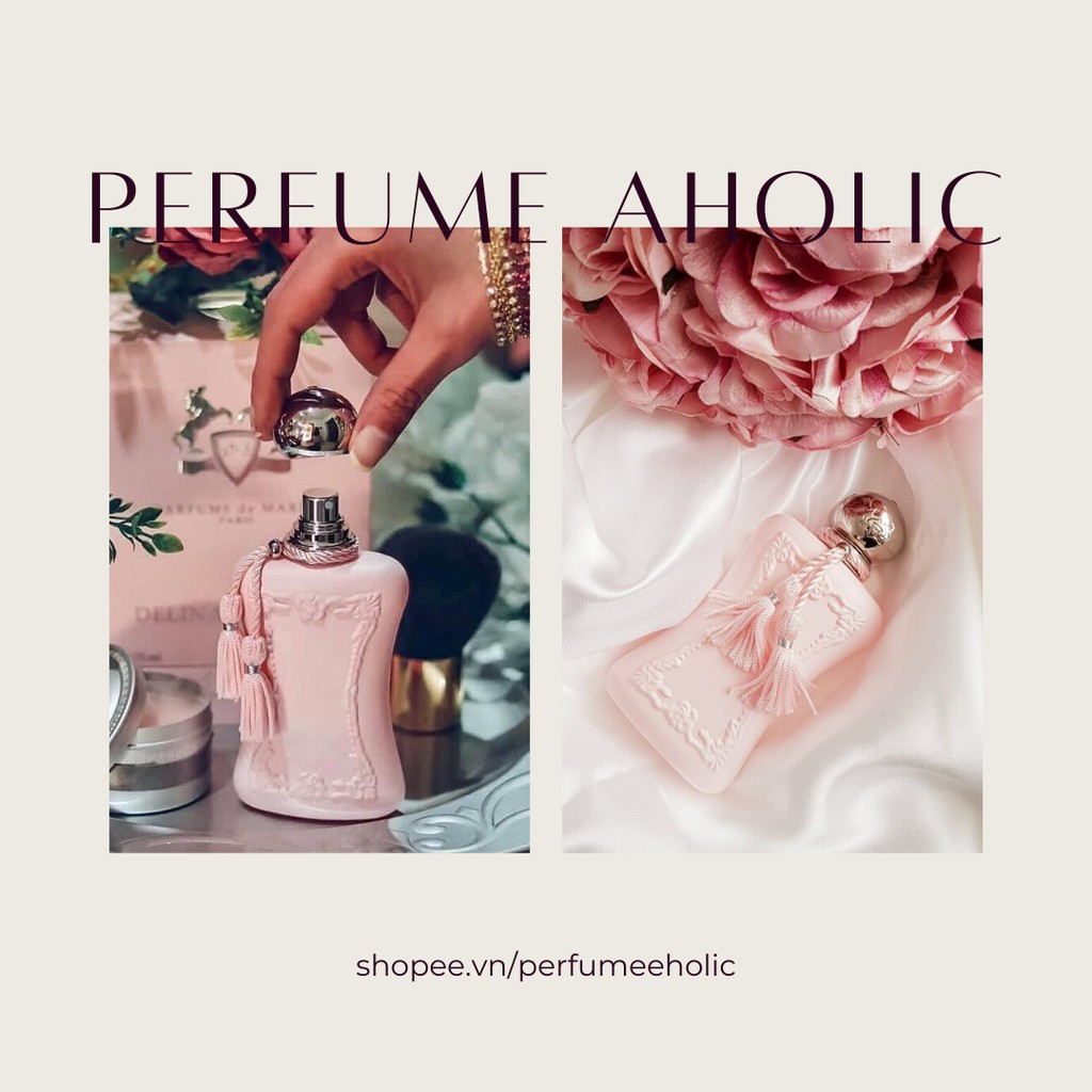 [𝐀𝐮𝐭𝐡] Nước Hoa Dùng Thử Parfums De Marly Delina Tester 5ml/10ml -𝙿𝚎𝚛𝚏𝚞𝚖𝚎 𝙰𝚑𝚘𝚕𝚒𝚌-