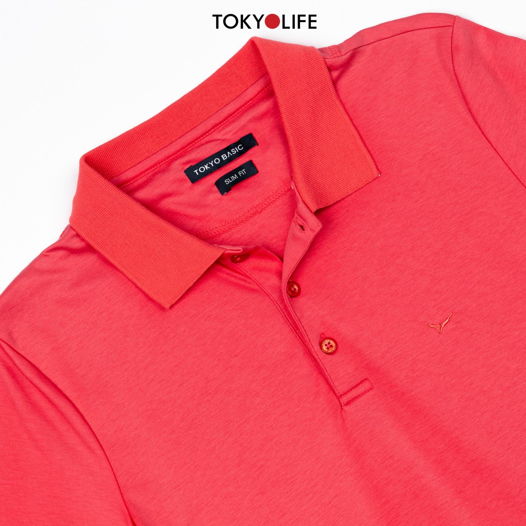 [Mã WABRTKL12 giảm 10% đơn 250K] Áo Polo Nam TOKYOLIFE cổ Đức dáng ôm I733-061E | BigBuy360 - bigbuy360.vn