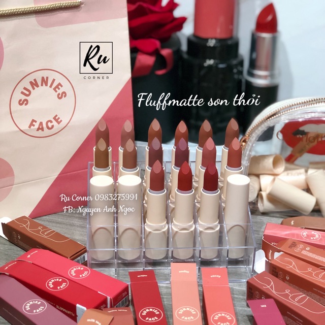 Son thỏi dòng Fluffmatte Sunnies Face | BigBuy360 - bigbuy360.vn