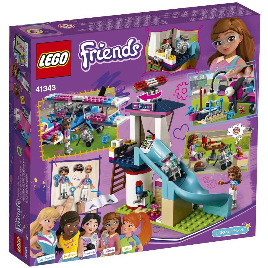 Đồ chơi LEGO FRIENDS - Chuyến Bay Khám Phá Thành Phố Heartlake - Mã SP 41343