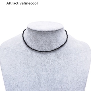 Y2E2noa Vòng cổ choker phối đá pha lê đen cho nữ