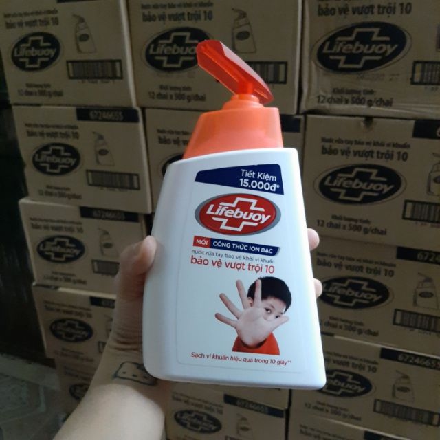 Nước rửa tay Lifebuoy 500ml