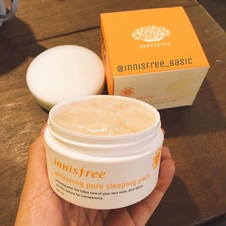 MẶT NẠ NGỦ LÀM TRẮNG DA WHITENING PORE SLEEPING PACK INNISFREE
