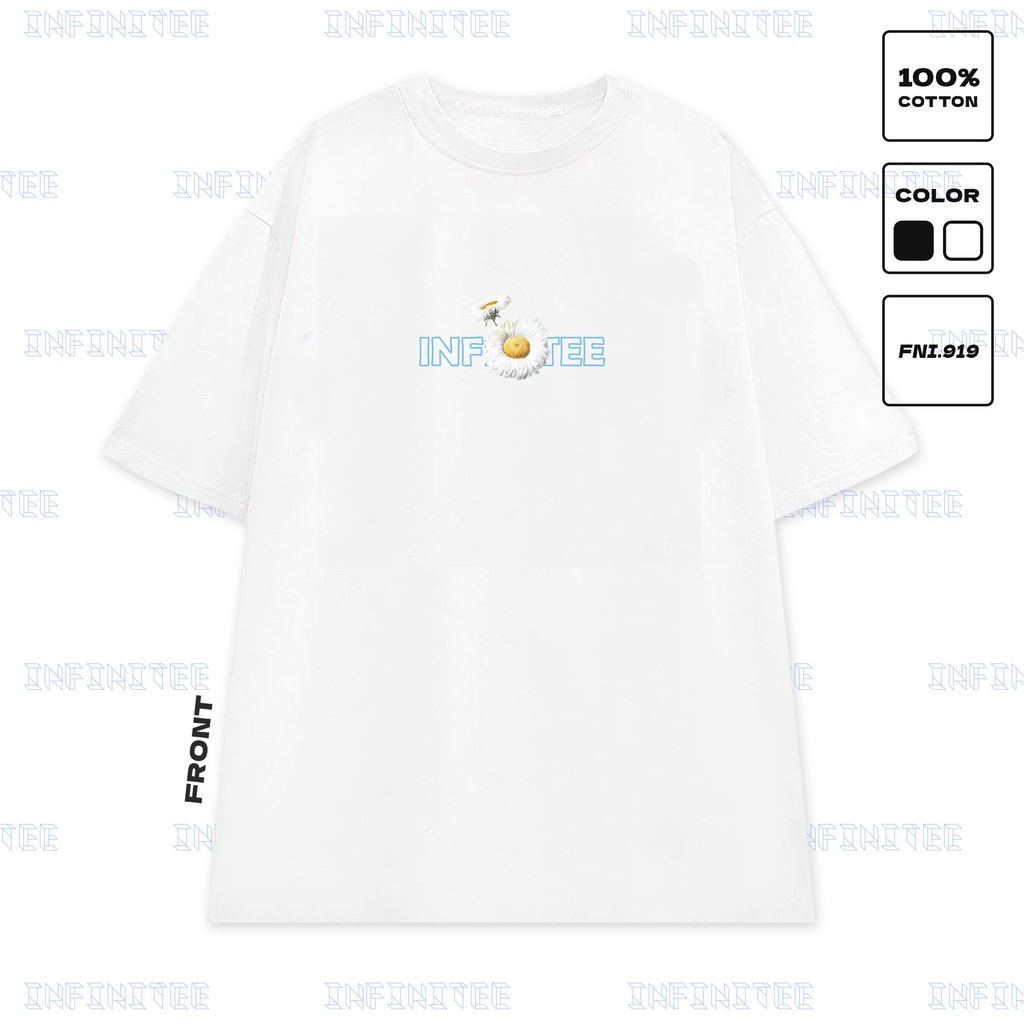 Áo thun INFINITEE Fni0919, Thun 100% Cotton - form rộng Unisex.