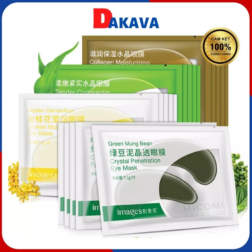 Mặt nạ mắt images cung cấp ẩm giảm nếp nhăn bọng mắt dưỡng ẩm mờ thâm DAKAVA MNM01 | BigBuy360 - bigbuy360.vn