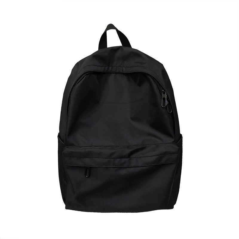 Balo Trơn Đen Thời Trang phong cách Hàn Quốc, trẻ trung, năng động (38 x 30) cm  Store4girls