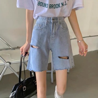 Quần jeans ngố rách PTL