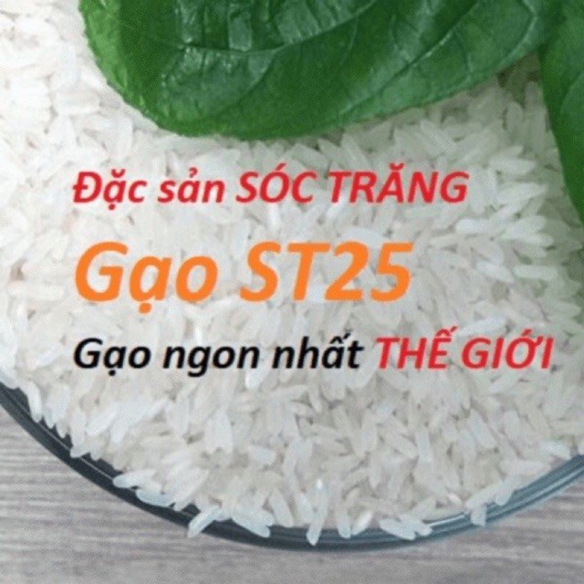 (DTFood-CHUYÊN SỈ) GẠO ST25 THƯỢNG HẠNG ĐẶC SẢN SÓC TRĂNG