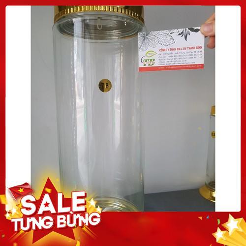 Bình Ngâm Rượu - Bình thủy tinh VN 7.8L - Đông Y Thanh Bình