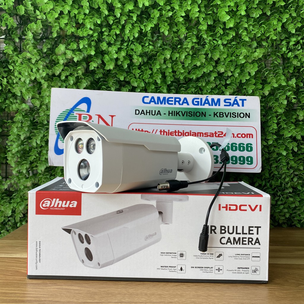 Camera ngoài trời HDCVI Dahua HAC-HFW 1500DP 5MP camera nhà xưởng hồng ngoại 80m