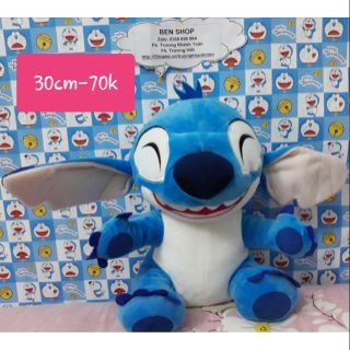 Gấu bông stick cười chân ngắn cao 30cm, chân dài 40cm chính hãng Disney