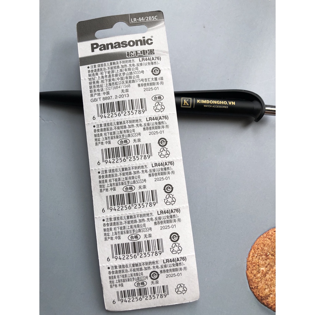 Viên Pin LR44, A76, AG13 - Pin cúc áo MITSUBISHI LR44 1 viên