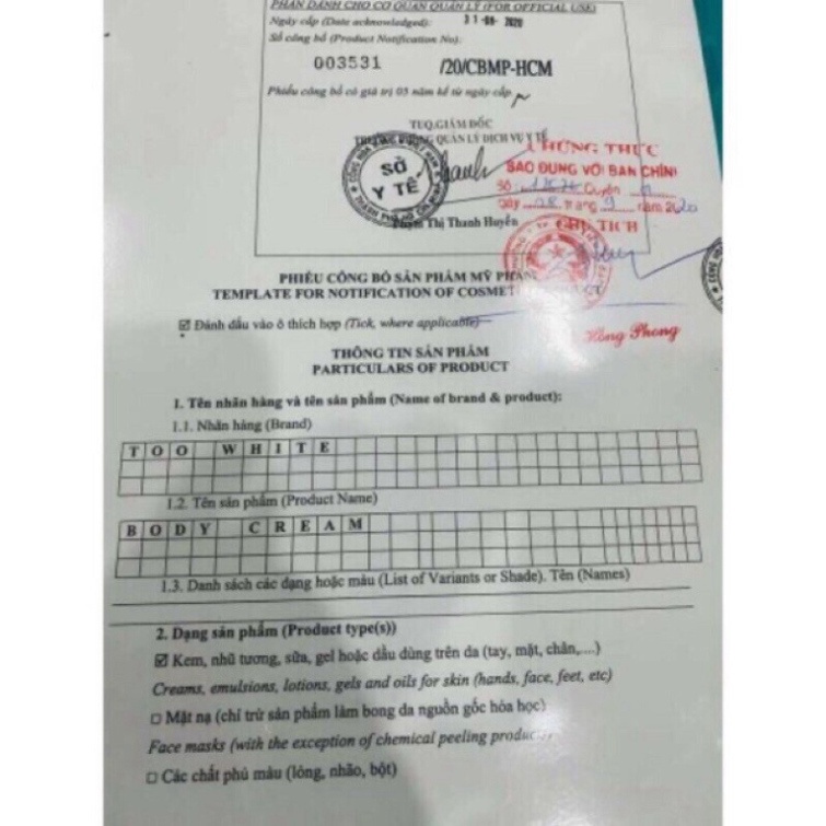 (CHÍNH HÃNG) - Kem Body Thu Thuỷ dưỡng trắng da toàn thân 220gr. | BigBuy360 - bigbuy360.vn