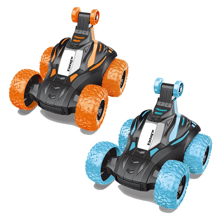 Đồ Chơi Xe Ô Tô Địa Hình Điều Khiển Từ Xa Nhào Lộn Xoay 360 Độ Phát Sáng