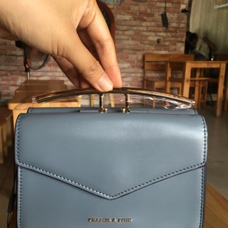 TÚI CHARLES & KEITH CHUẨN AUTH (xanh)