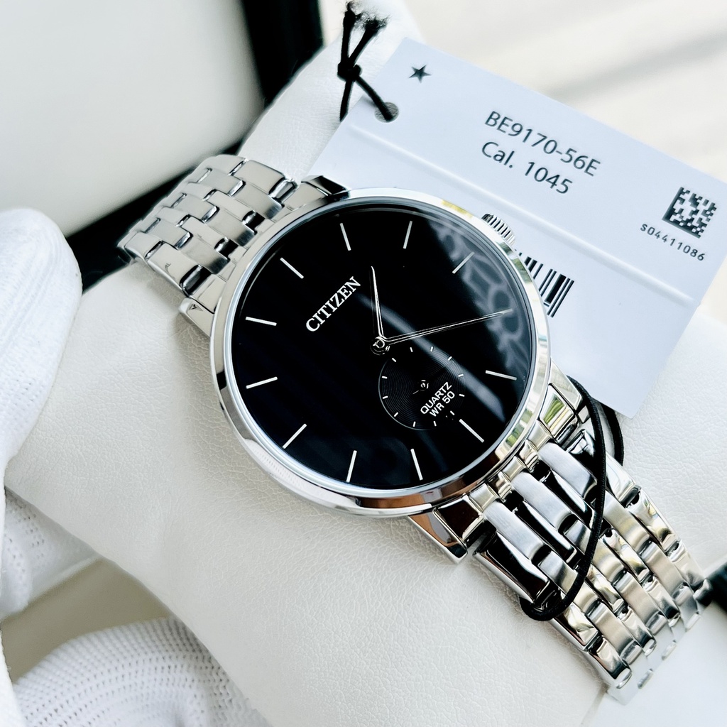 Đồng hồ kim nam dây thép Citizen Quartz BE9170-56A Japan