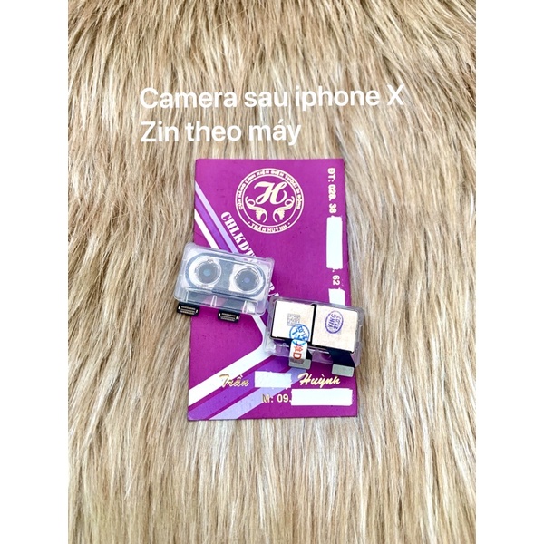 camera sau iphone X zin-mới 100%