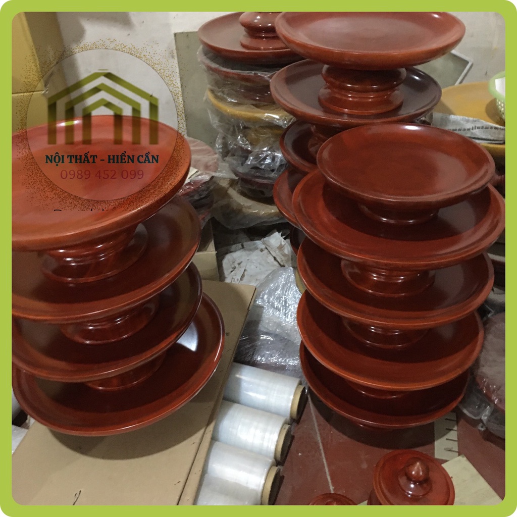 Mâm Bồng Gỗ tự nhiên cao cấp 100% bền đẹp sang trọng