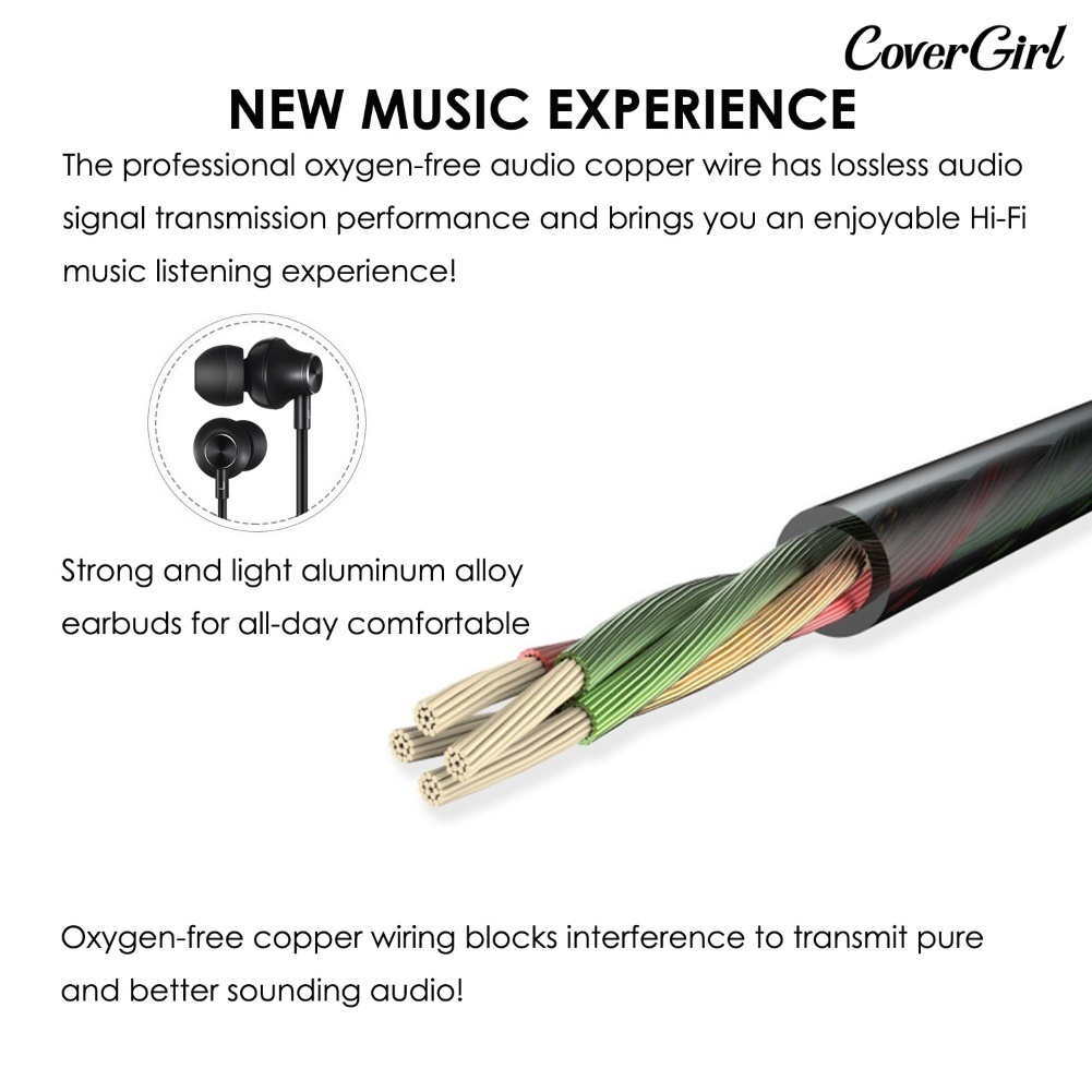 Tai Nghe Nhét Tai Có Dây 3.5mm Kèm Mic Cho Điện Thoại | BigBuy360 - bigbuy360.vn