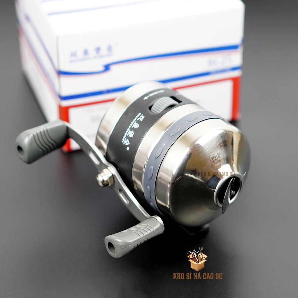 [ĐỈNH CAO] Máy bắn cước BL25, máy thu cước BL25 cho Ná bắn cá, kim loại cao cấp chống gỉ rất đầm tay, kéo cước rất mượt