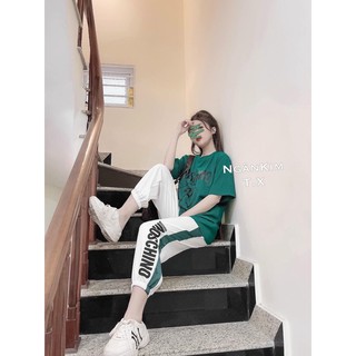 Bộ Thể Thao moschino hàng quảng châu cao cấp