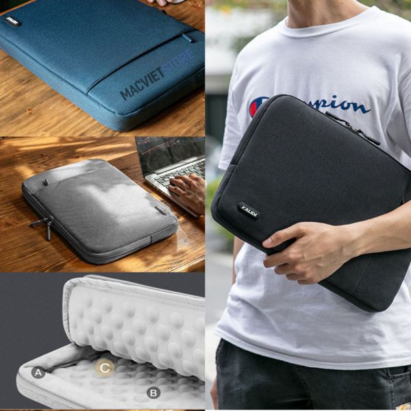 túi máy tính xách tay cho nữ  Siêu Túi Chống Sốc Laptop, Macbook Kalidi Cao Cấp (T01