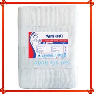 Bông Bạch Tuyết - Bông Y Tế Cắt Miếng 1kg - Bao bì và Màng bông mới - Vệ sinh baby