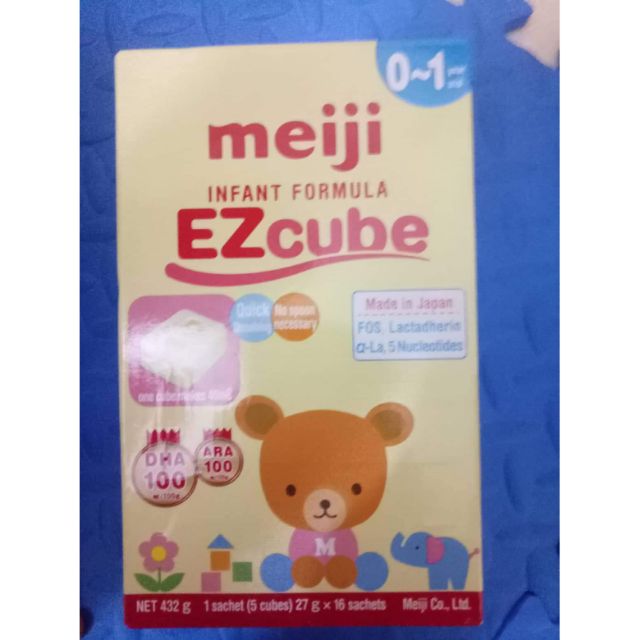 meijji ezcube sản phẩm sữa nhật. gần giống với sữa mẹ nhất. sữa dễ tiêu hóa không gây táo bón cho trẻ nhỏ............