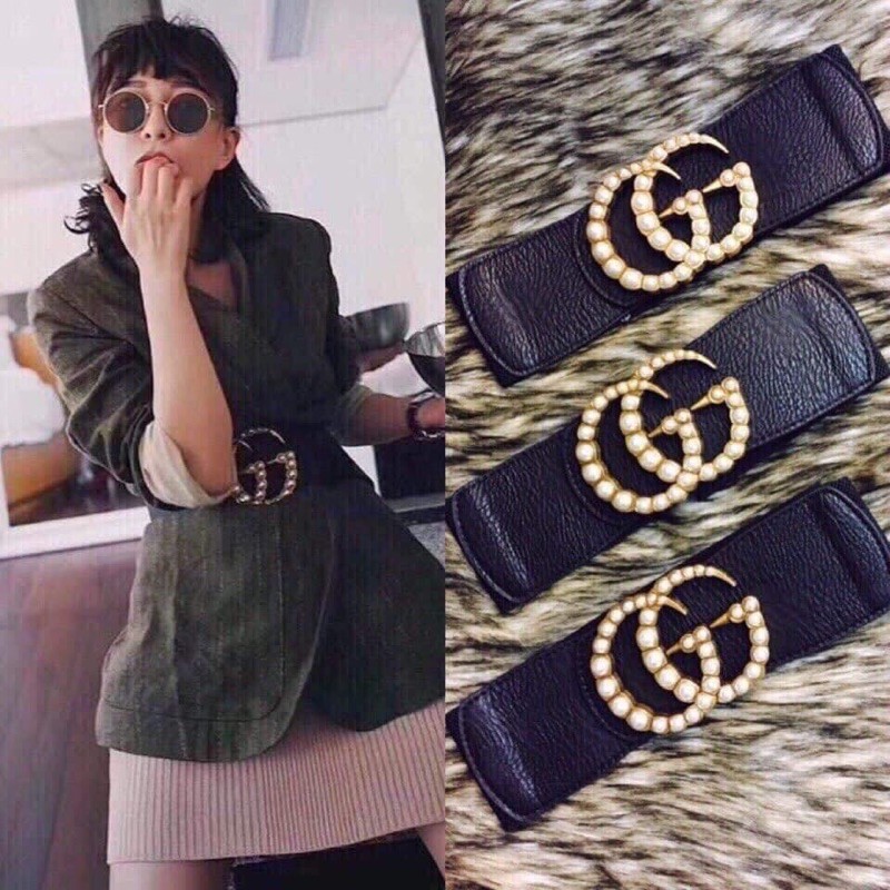 Đai váy,belt váy da BẢN 7cm hàng Quảng Châu loại 1