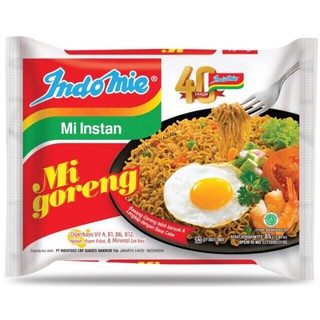 Thùng 40 gói mì xào indomie Vị Đặc Biệt ( Goreng Fried ) 85g
