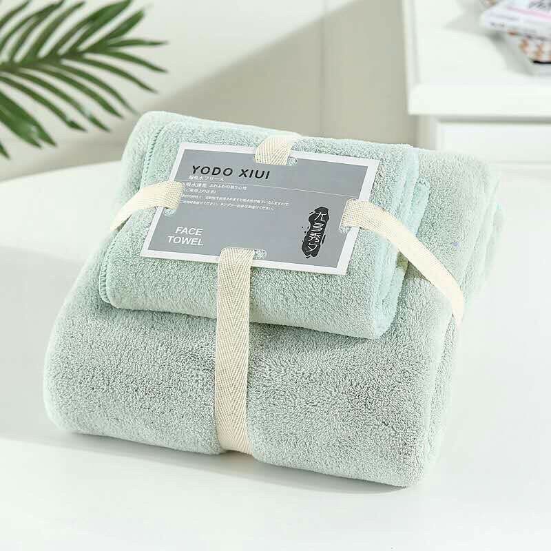 Set Khăn Tắm + Khăn Mặt Siêu Mềm YoDo XiUi Nhật Bản