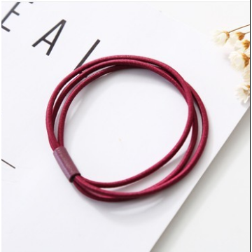 Dây buộc tóc co giãn thiết kế đơn giản dành cho nữ
