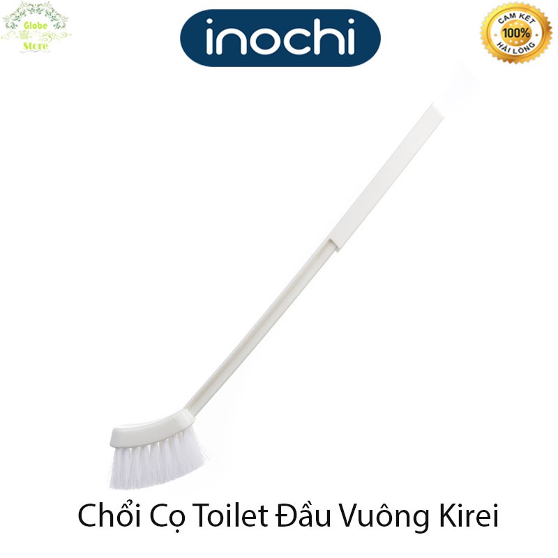 [INOCHI CHÍNH HÃNG] Chổi Cọ Toilet Đầu Vuông Kirei INOCHI Có Hộp Và Không Hộp