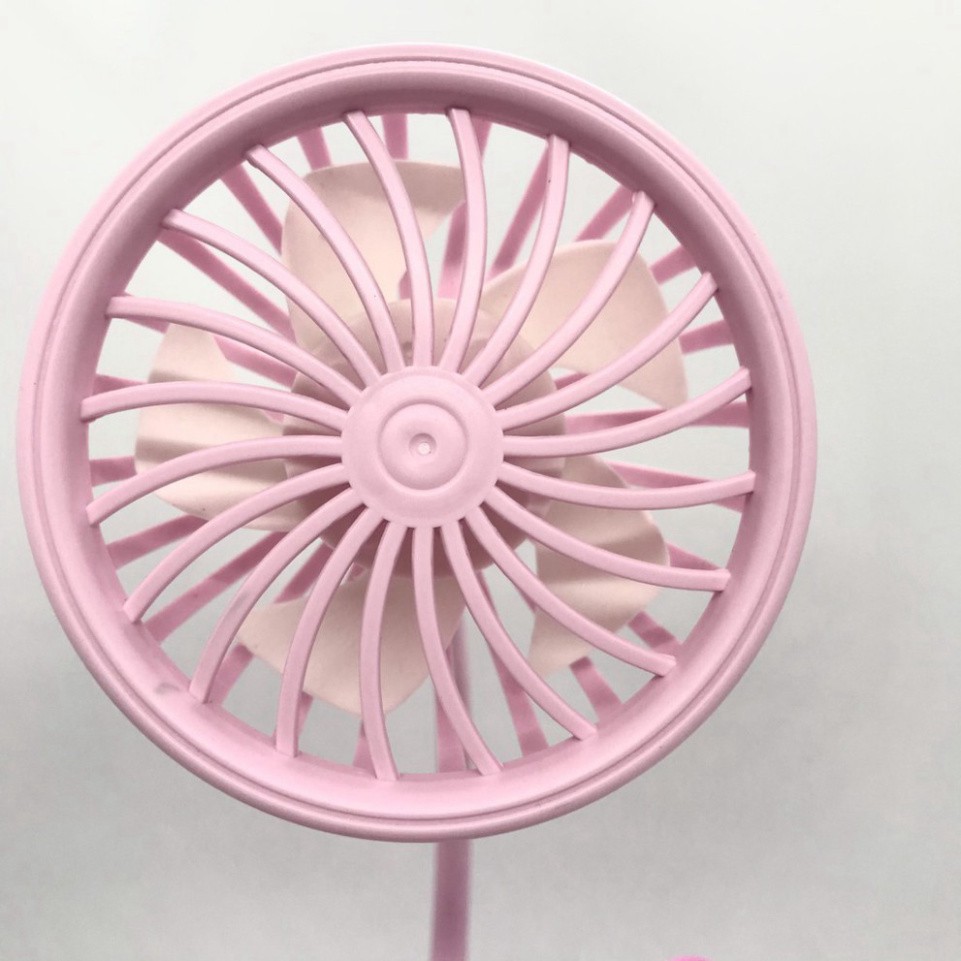 Quạt mini tích điện cầm tay quạt để bàn kèm đèn đổi màu quạt kèm đèn ngủ  | BigBuy360 - bigbuy360.vn