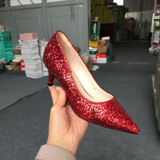 Giày cao gót 5cm size 33 (mspC3)