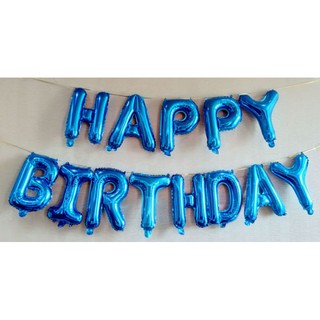 Trọn bộ chữ happy birthday (chọn màu)