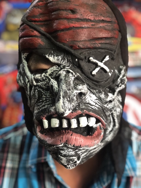 Mặt nạ ma bằng da cho lễ hội haloween