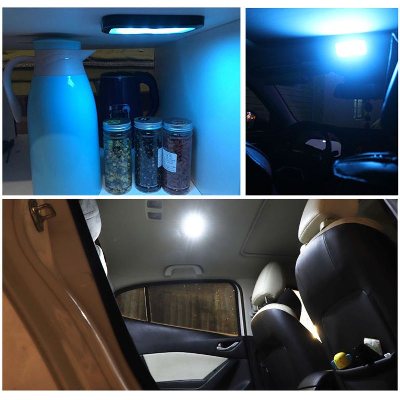 SPMH Car Interior Light Car Ceiling Reading Light Magnet Ceiling Lamp Universal USB Charging