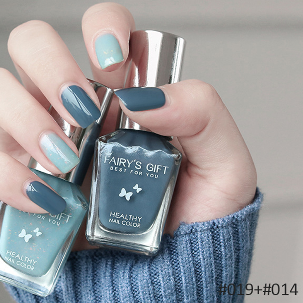 [Hàng mới về] Sơn móng tay màu thời trang nhanh khô tôn da