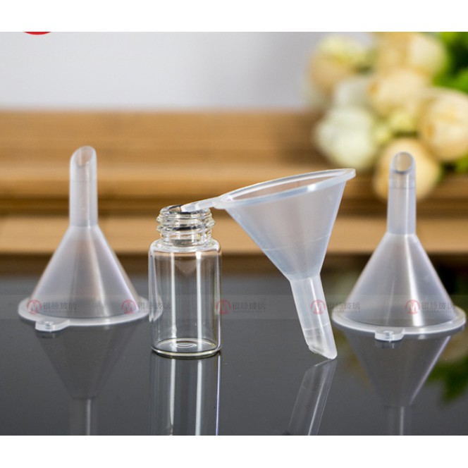 Combo 10 phễu nhựa mini /bơm hút chiết nước hoa, chiết tinh dầu sang các chai lọ nhỏ