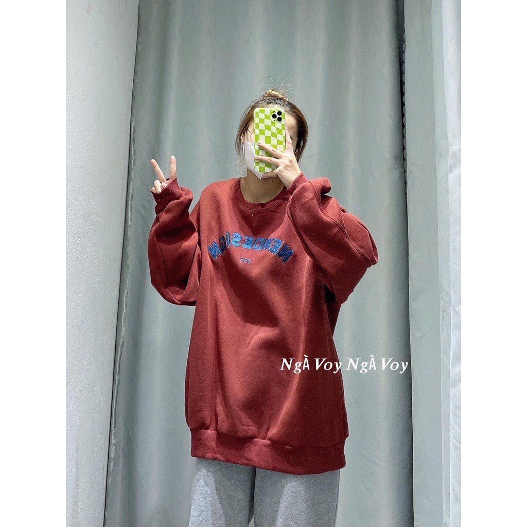 Áo nỉ, áo sweater Newdesign Chất Nỉ Cotton WAM02