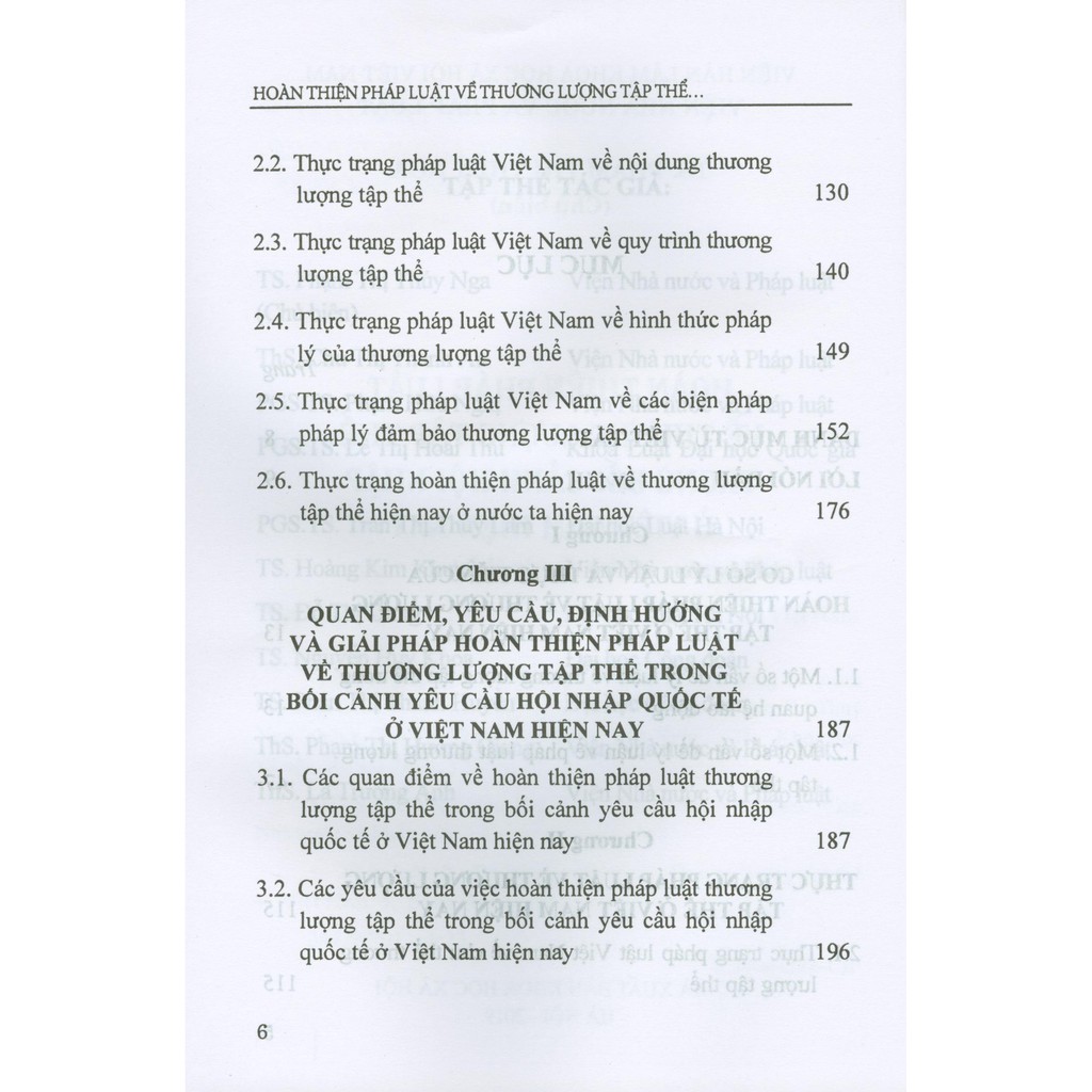 Sách - Hoàn Thiện Pháp Luật Về Thương Lượng Tập Thể Trong Bối Cảnh Hội Nhập Ở Việt Nam Hiện Nay | BigBuy360 - bigbuy360.vn