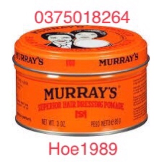 Sáp vuốt tóc nam Murray's Superior pomade 85gr-