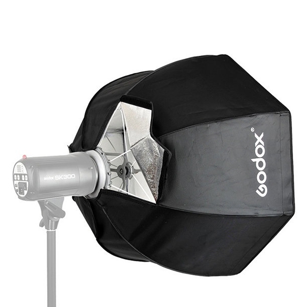 Softbox Dù Portable Bowen Mount 80cm - Hàng Nhập Khẩu