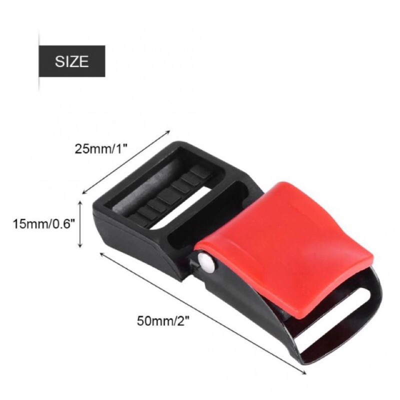 Bộ 5 cái khoá cài quay nón bảo hiểm