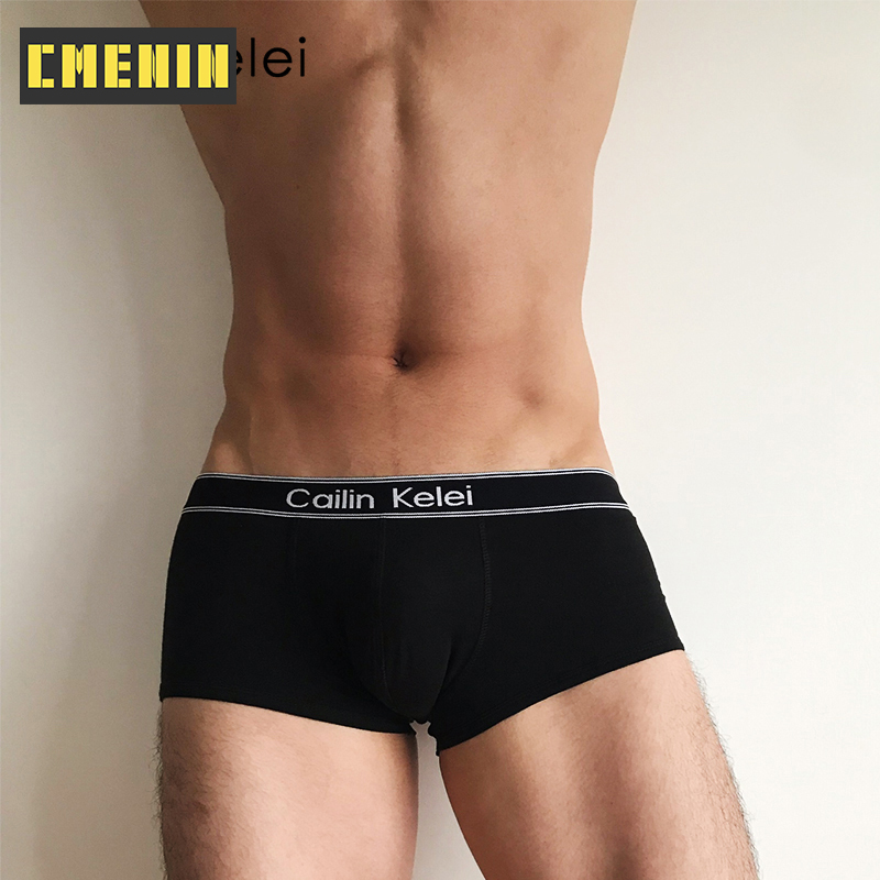 1 quần lót boxer CMENIN chất vải modal in chữ thoải mái thời trang cho nam CK1503