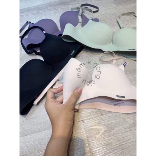 Áo Lót 2403 Không Gọng Nâng Ngực Đệm Dày Xuất Hàn Jutsyle Hot